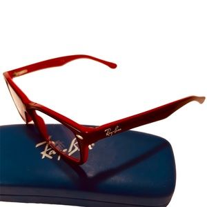 Ray Ban kids eyeglasses, red